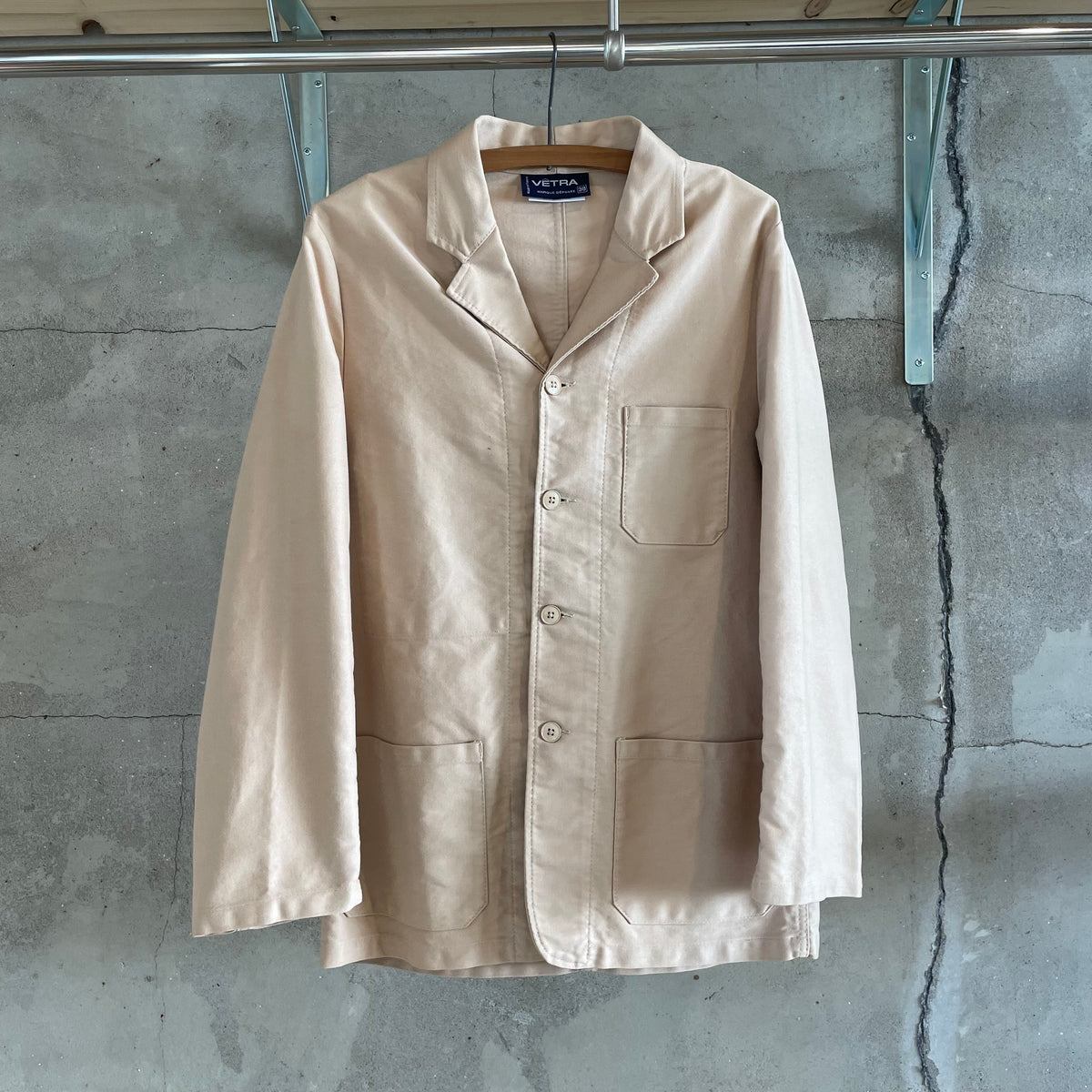 Moleskin Work Jacket Beige