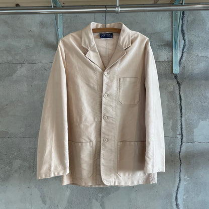 Moleskin Work Jacket Beige