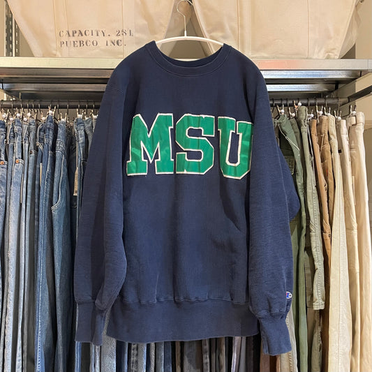 MSU University Reverse Weave Sweatshirt