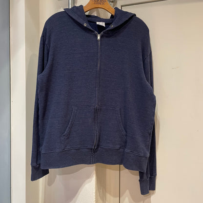 Zip Hoodie Navy
