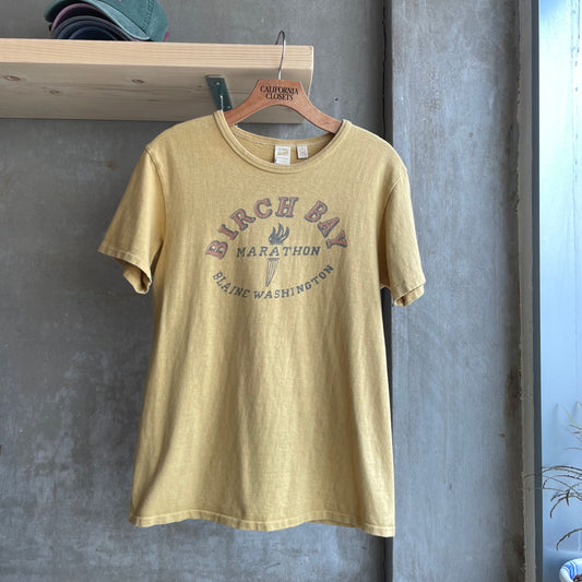 Birch Bay Marathon T-Shirt Yellow