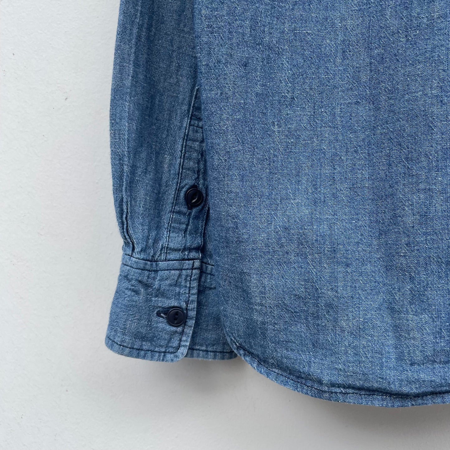 Denim Chambray Shirt Blue