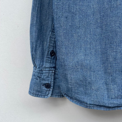 Denim Chambray Shirt Blue