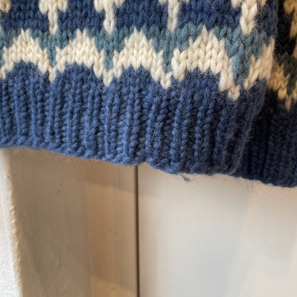Lopapeysa Knit Sweater Blue