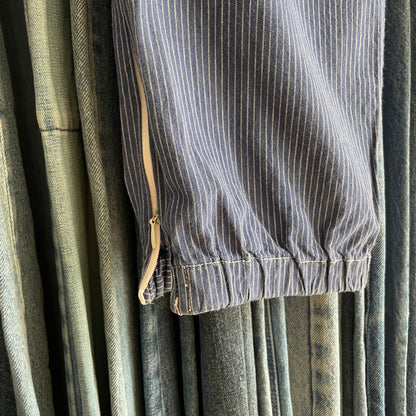 Hickory Cotton Workwear Pants Drawstring