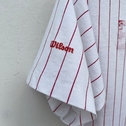 Captains Pinstripe Baseball Jersey Tee