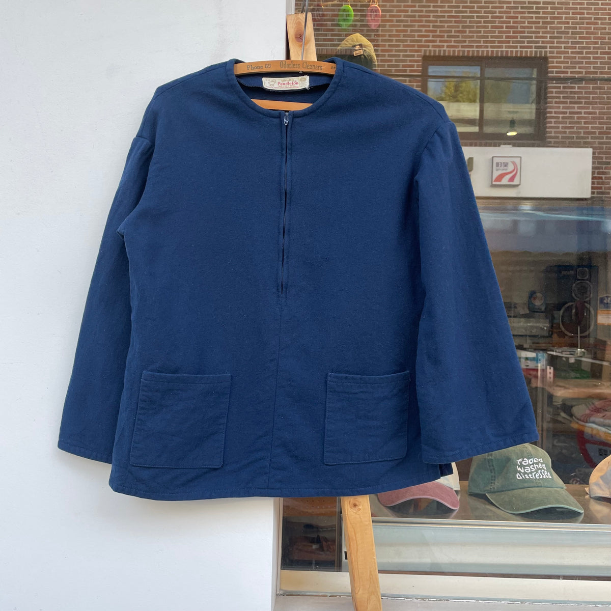 Patch Pocket Jacket Navy