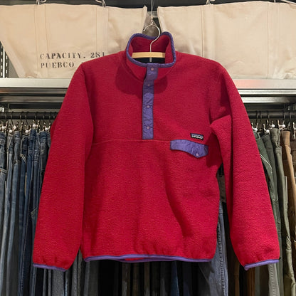 Snap-T Pullover Fleece Red