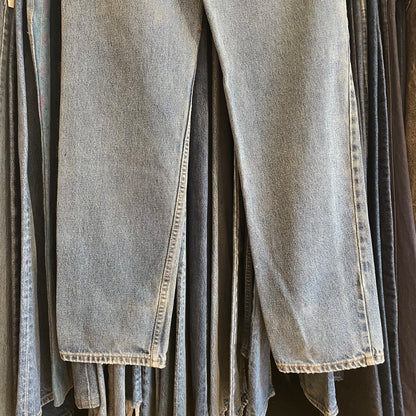Paint-Stained 550 Relaxed Fit Jeans Blue
