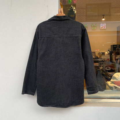 Long Work Jacket Charcoal