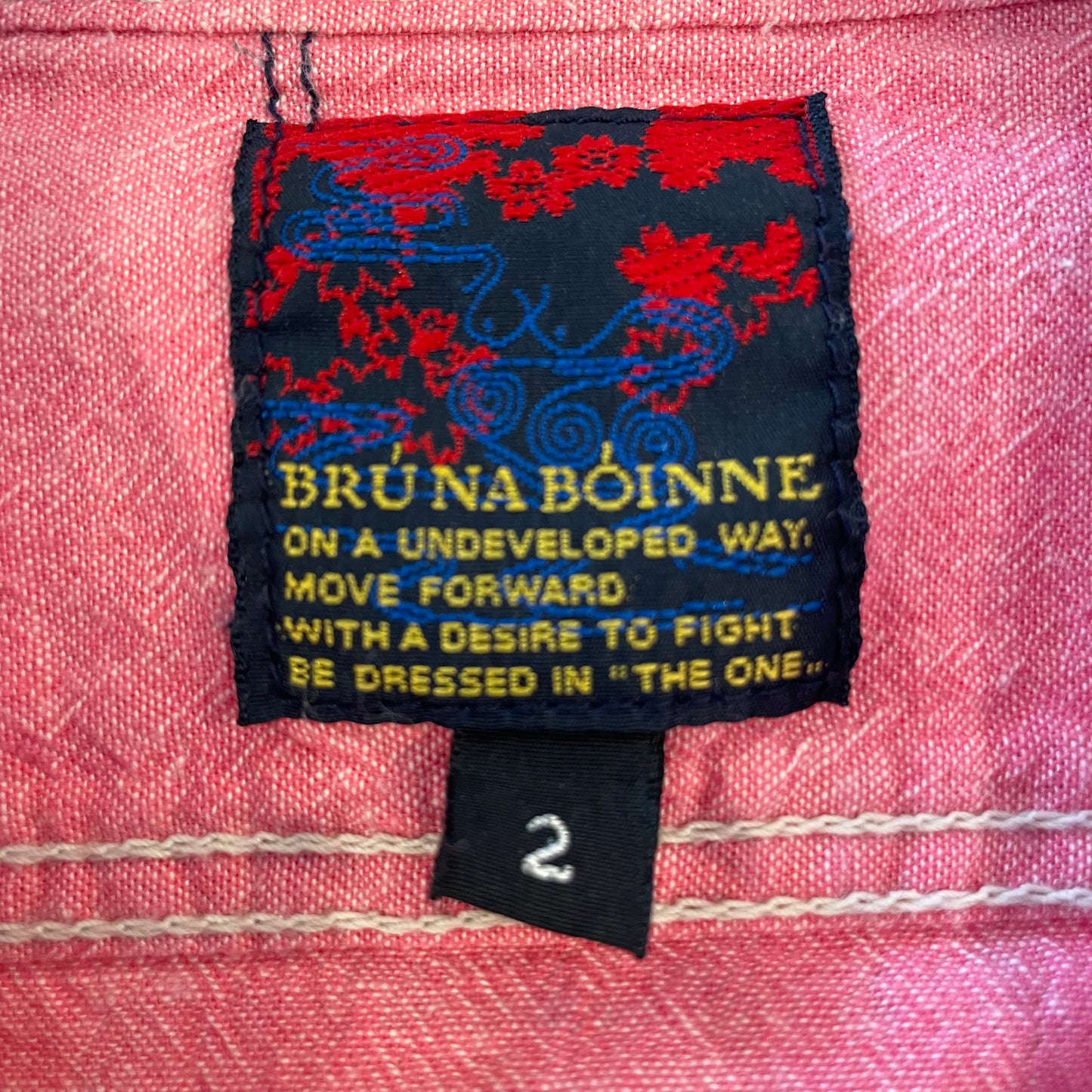 Pink Chambray Work Shirt