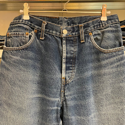 501 Jeans Regular Medium Straight Washed Blue