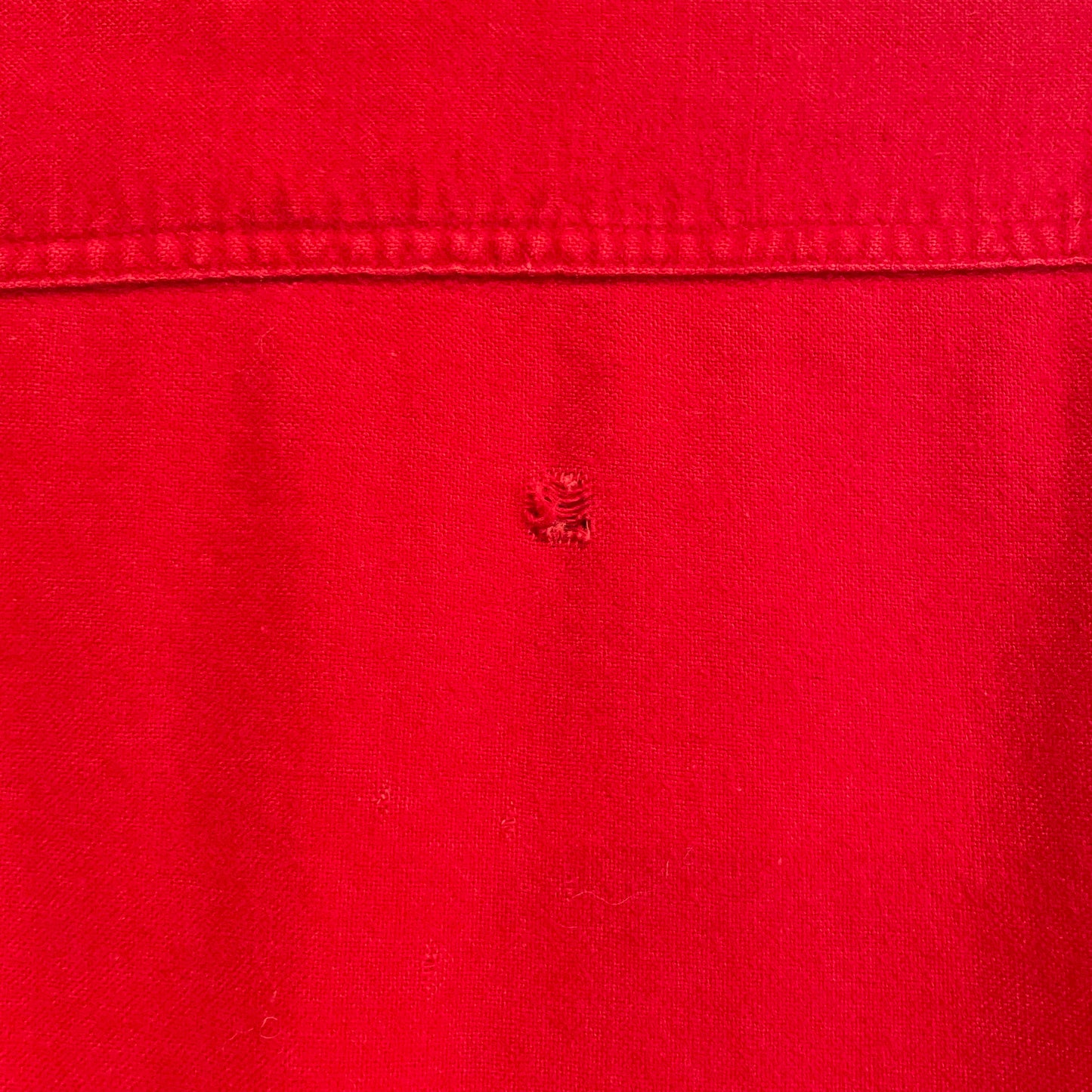 Red Chamois Cotton Flannel Shirt