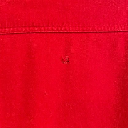 Red Chamois Cotton Flannel Shirt