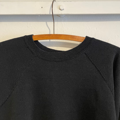 Raglan Blank Sweatshirt Black