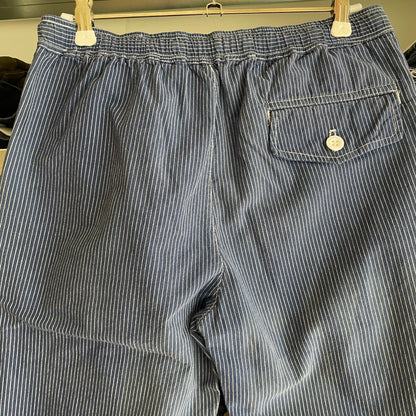 Hickory Cotton Workwear Pants Drawstring