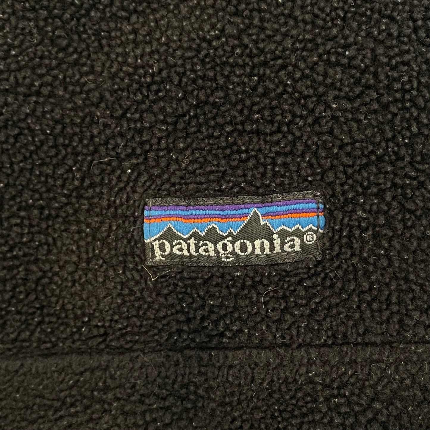 Snap T Collar Fleece Black Blue