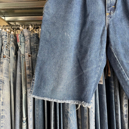 Denim Work Shorts Cutoff