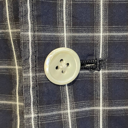 Navy Check Tailored Blazer