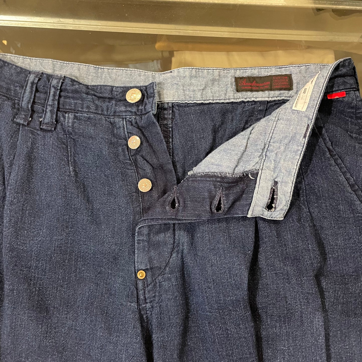Navy Classic Half Pants