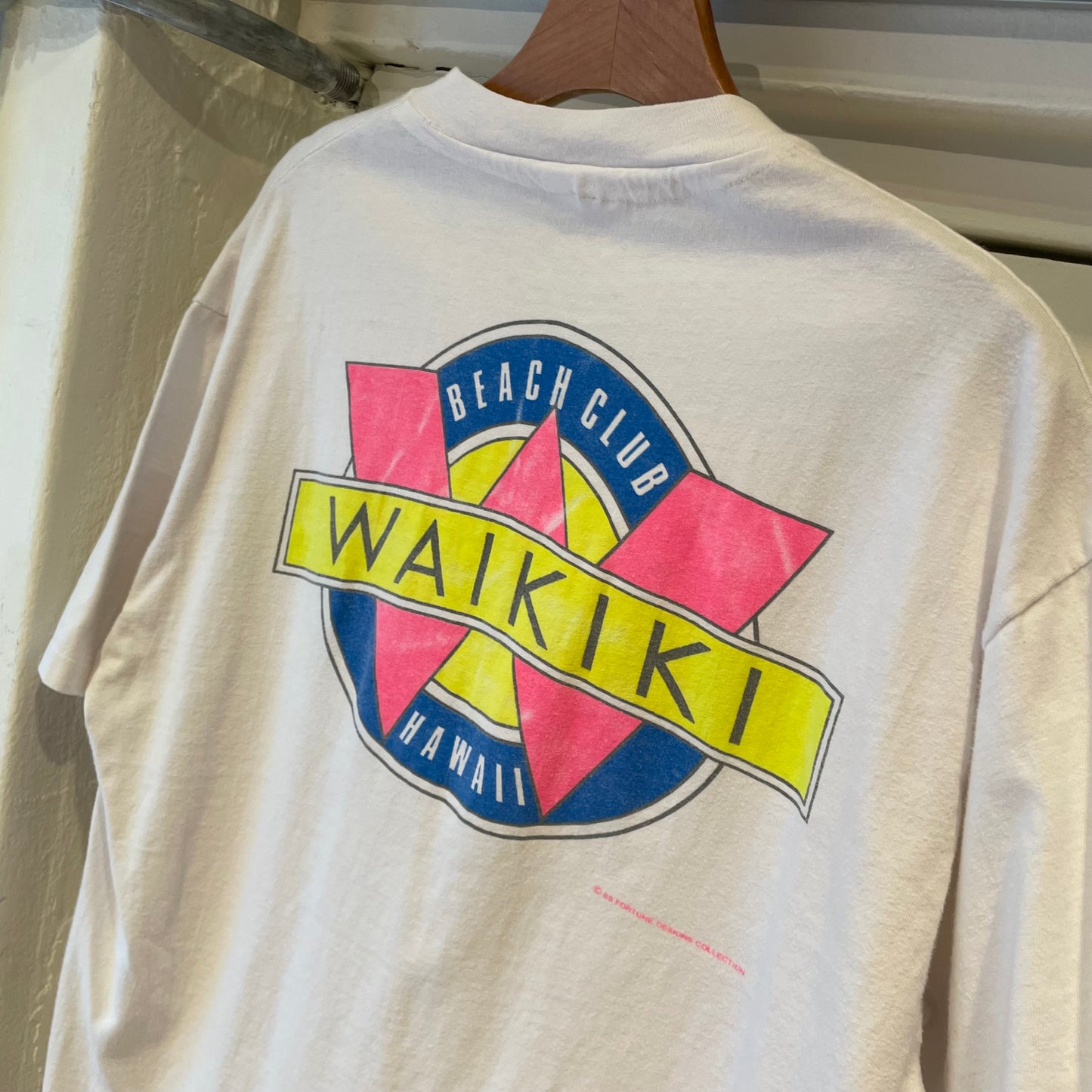 Waikiki Beach Club T-Shirt White