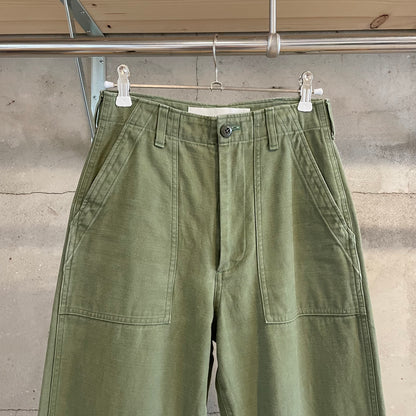 Patch Pocket Baker Pants Olive