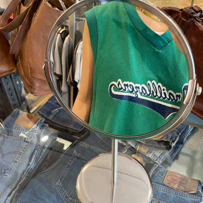 Trailblazers Navy Script Athletic Tee
