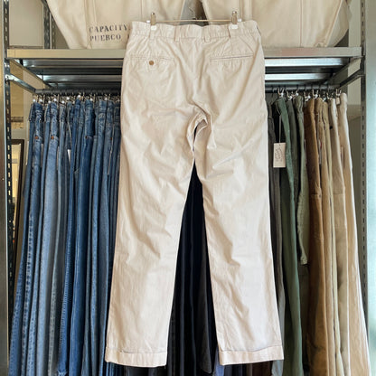 M3 Pants Straight Fit Light Cotton Beige