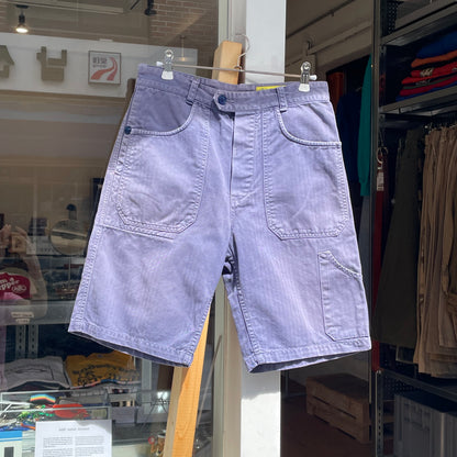 Herringbone Shorts Blue
