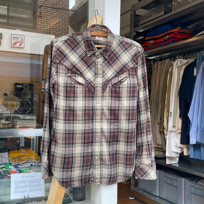 Check Flannel Shirt Brown