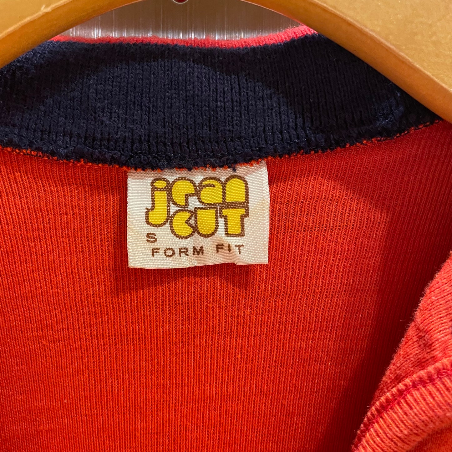 Knit Polo Shirt Red