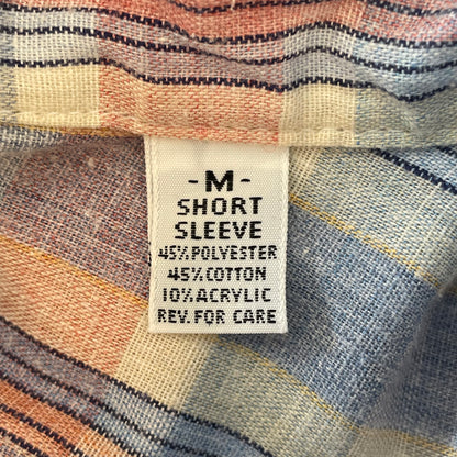 Plaid Check Shirt Blue