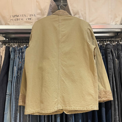 Washed Coverall Jacket/Coat Khaki