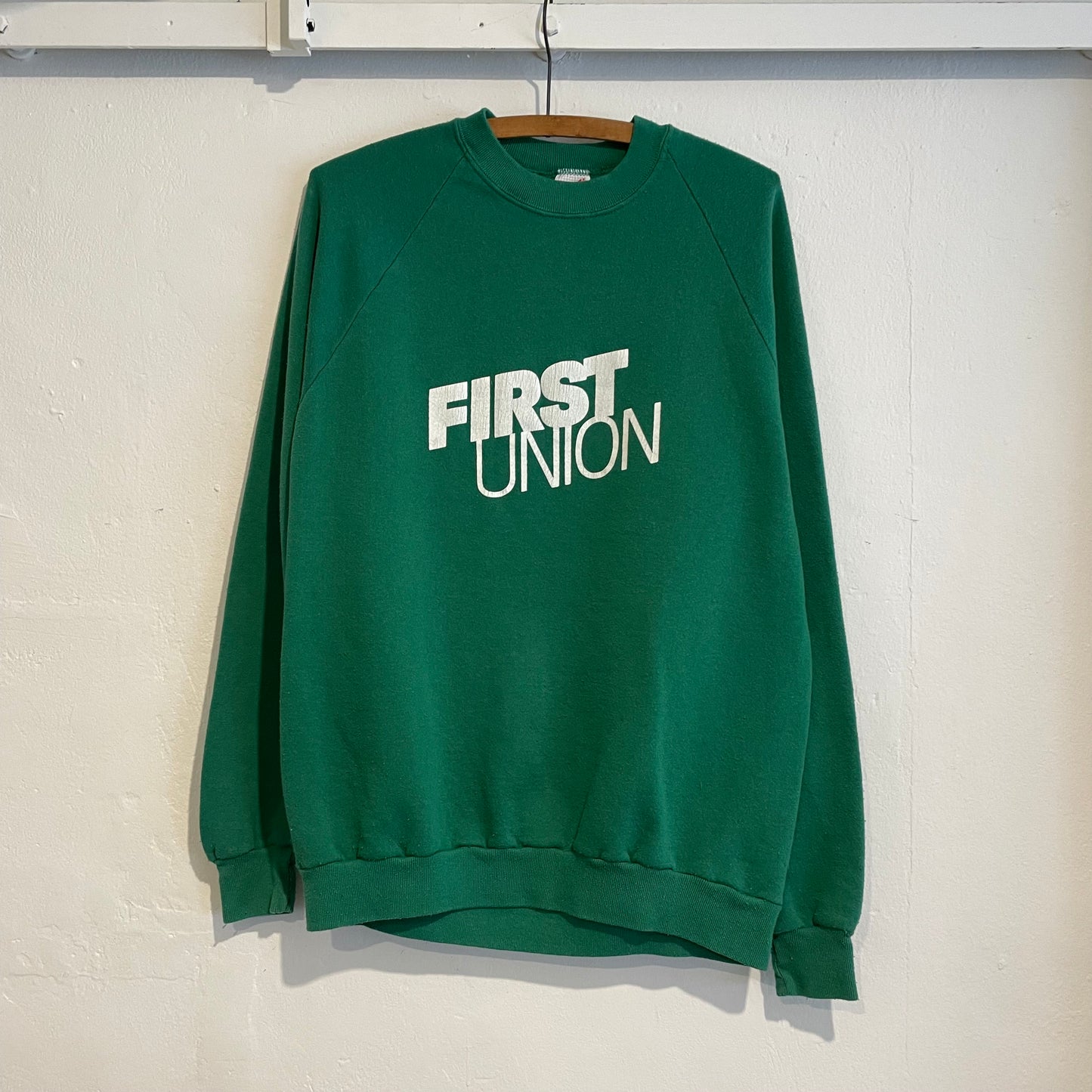 FIRST UNION Raglan Sweatshirt Green