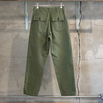 Patch Pocket Baker Pants Olive