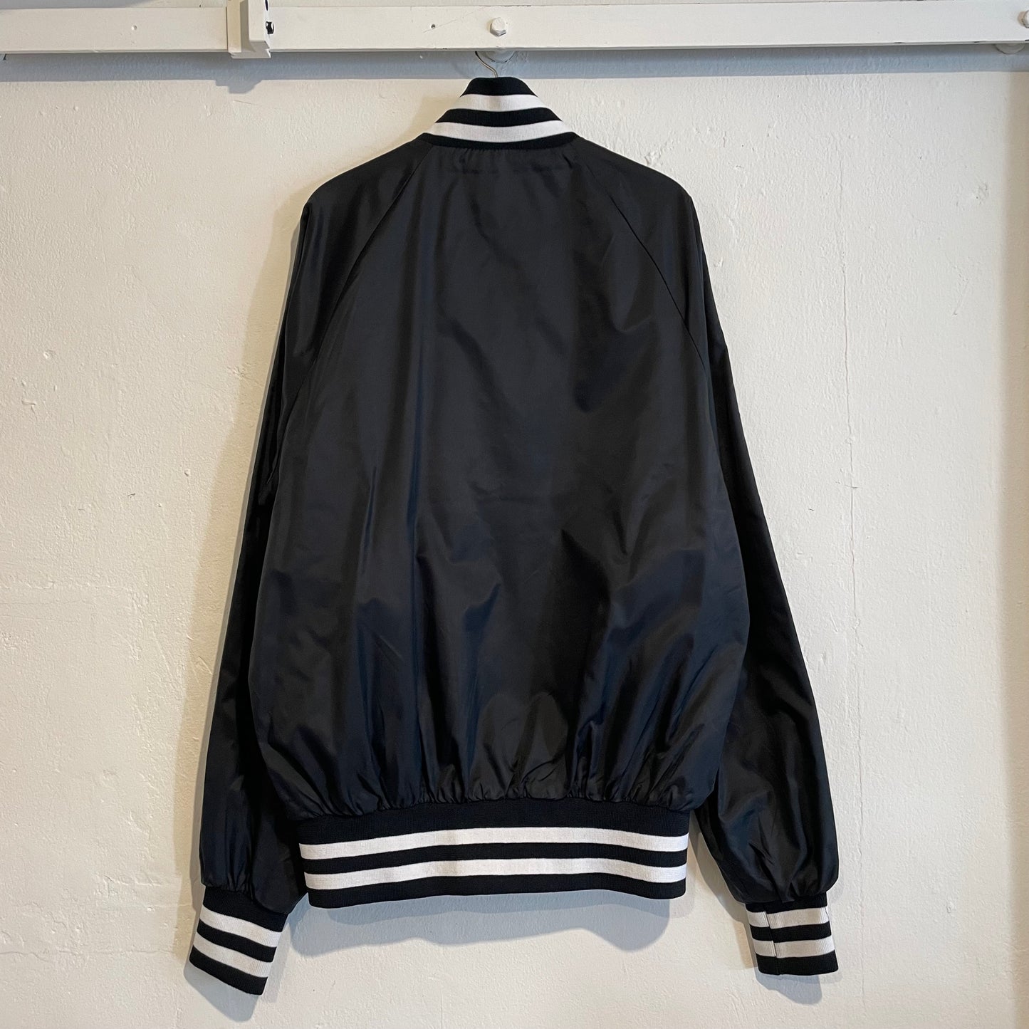 Stitch Nylon Studium Jacket Black