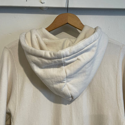 Full Zip Pocket Hoodie Cream Waldes Zip