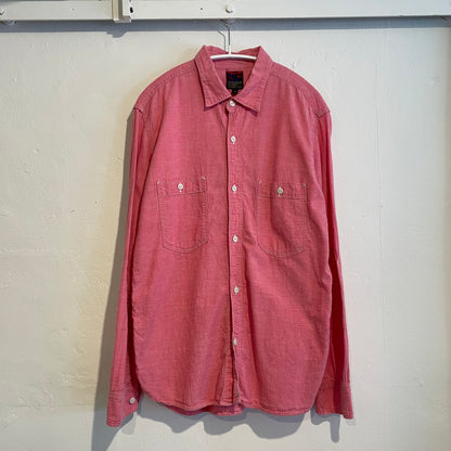 Pink Chambray Work Shirt