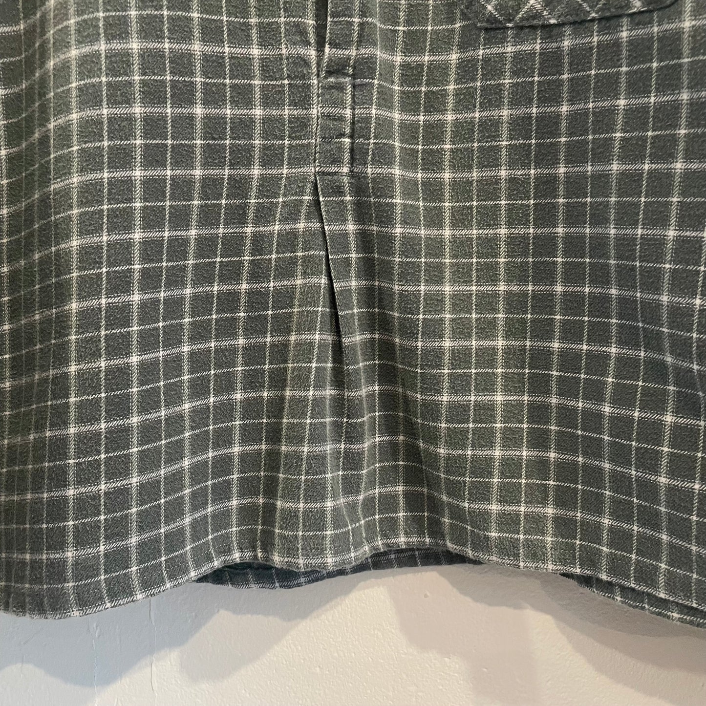 Grandfather Shirt Green Check
