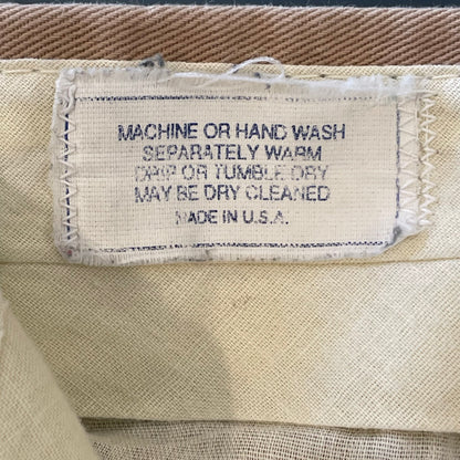 Chino Pants Khaki Talon Zip