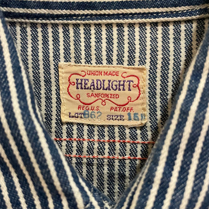 Striped Work Shirt Blue/White