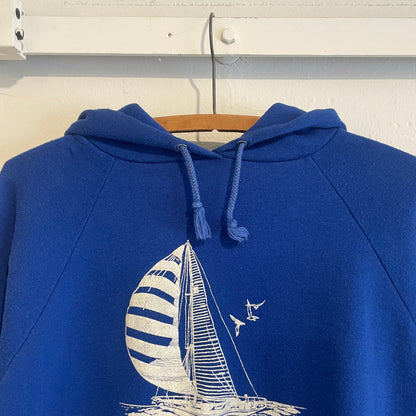 Door Country Raglan Hoodie Blue