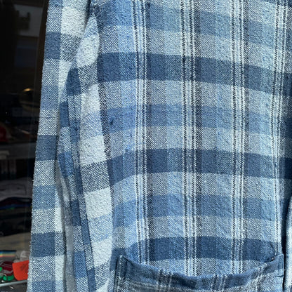 Check Coverall Blue