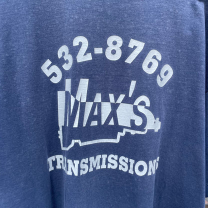 Max's Transmissions T-Shirt Navy