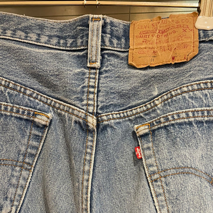 501 Jeans Washed Blue Made in USA 017
