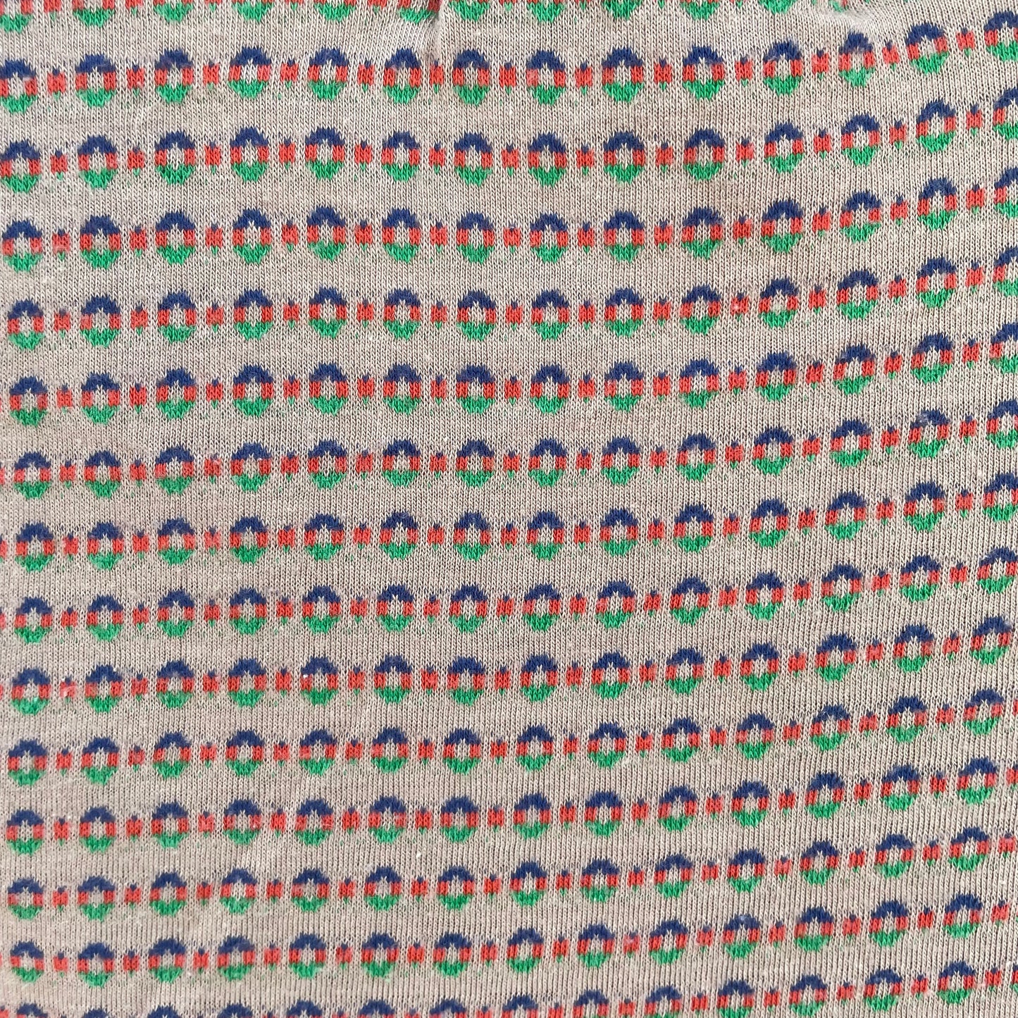 Pattern T-Shirt Beige