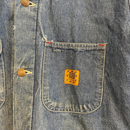 Big Ben Denim Chore Jacket Blanket Lined 42
