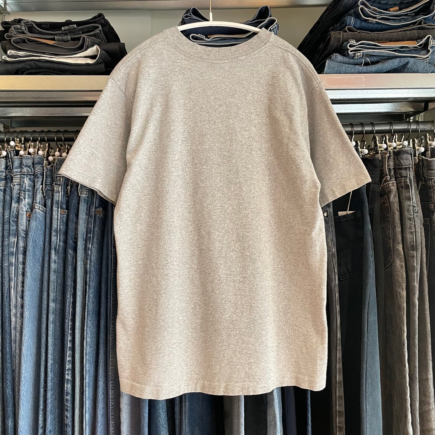 Eco Fibre T-Shirt Gray Cotton