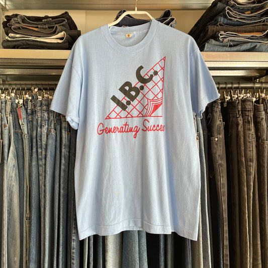 I.B.C Abstract T-Shirt Light Blue
