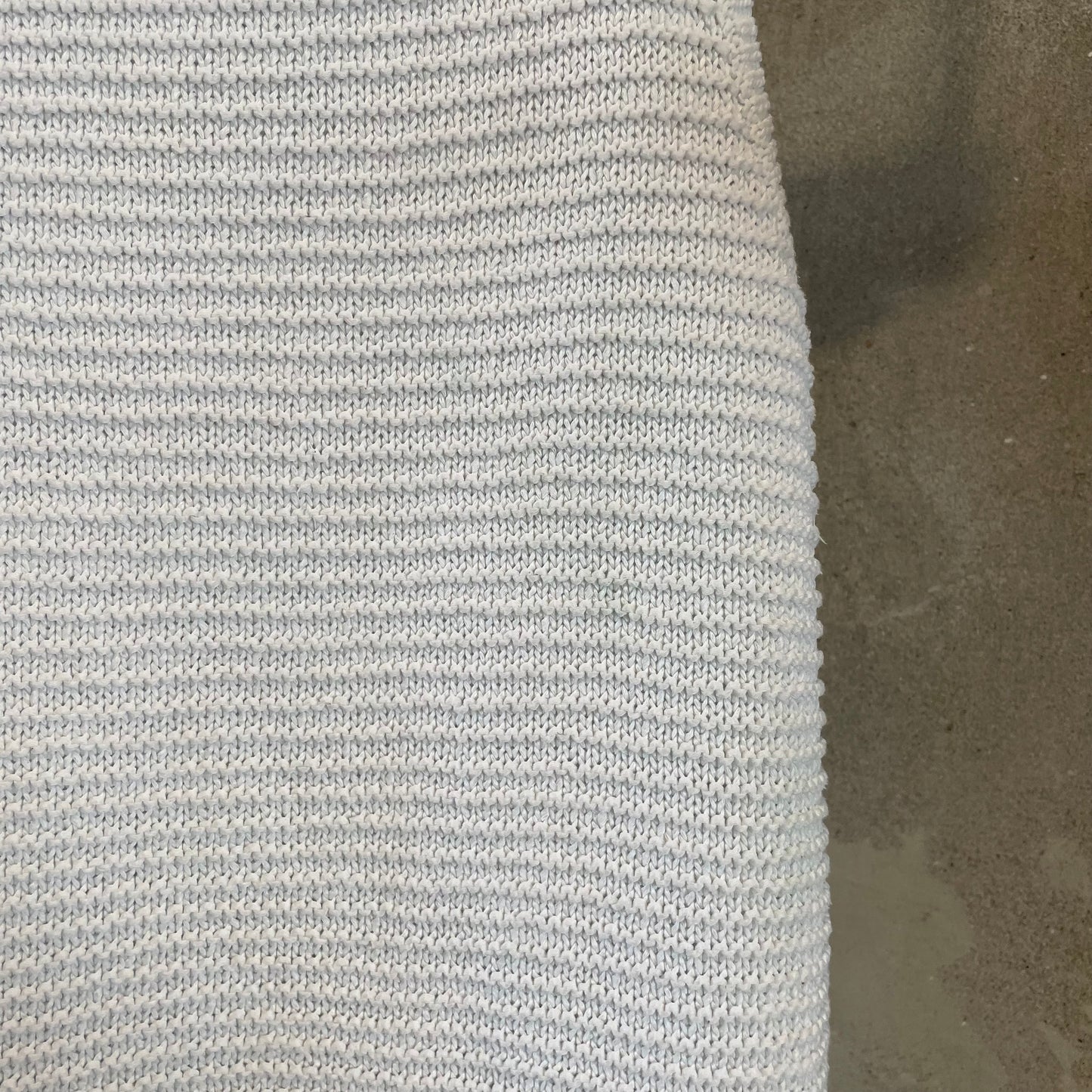 Cable Knit Sleeveless Sweater Vest White